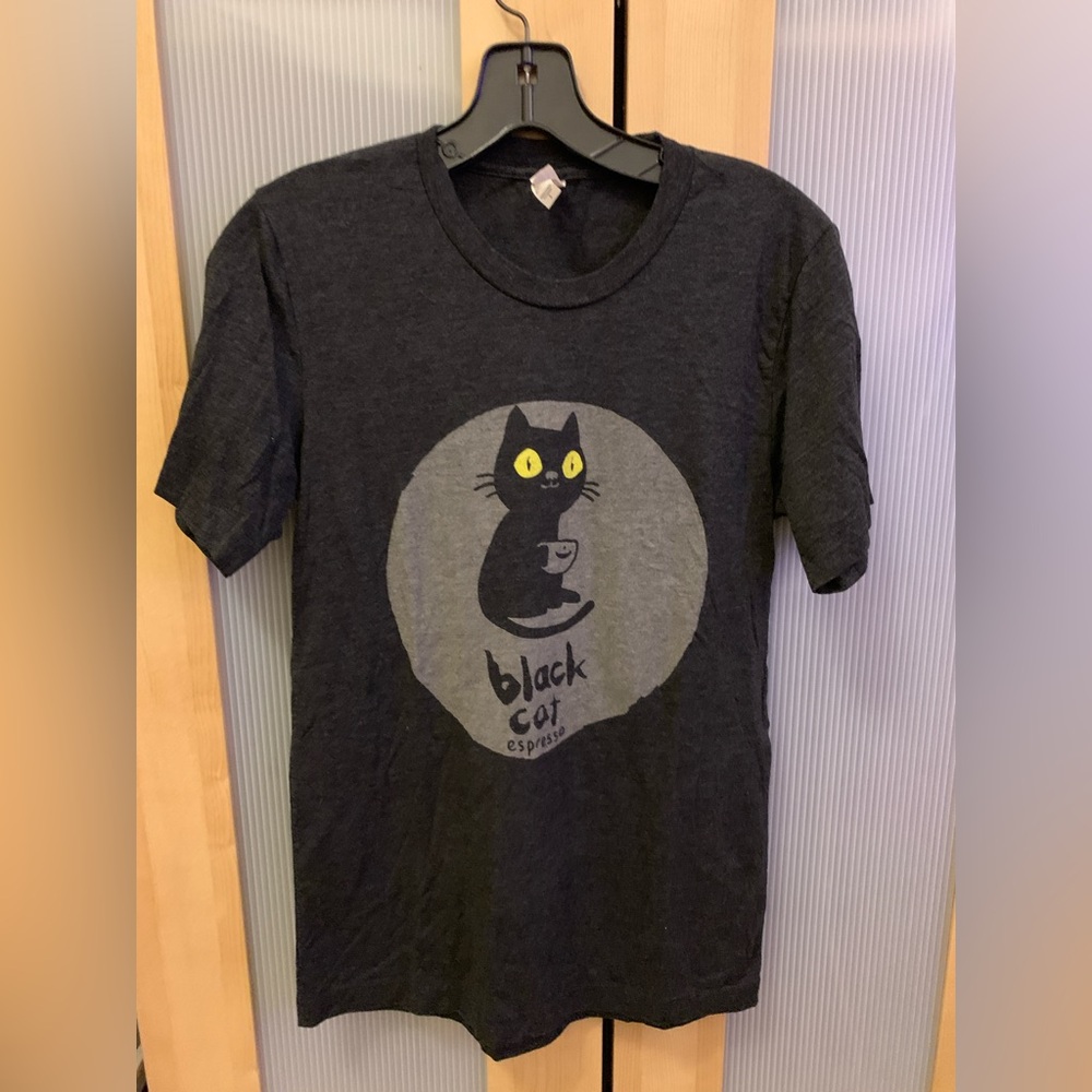 Black Cat Tee size S